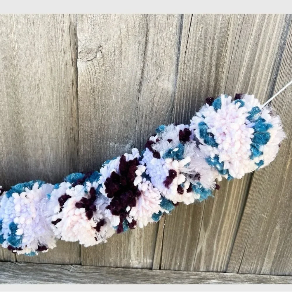 Colorful Pom Pom Garland
